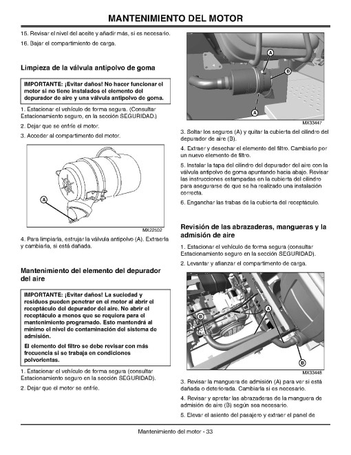 John Deere TX Turf Gator Utility Vehicles (SN: 050001 - 070000) (North America) Operators Manual (OMM159430)