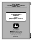 John Deere Select Series X300R (SN: 150001-180000) Lawn Tractors (North America) Operators Manual (OMM161630)