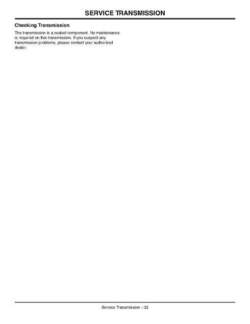 John Deere Select Series X300R (SN: 150001-180000) Lawn Tractors (North America) Operators Manual (OMM161630)