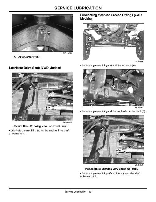 John Deere Ultimate Select Series X740, X744, X748, X749 (SN:060001-070000) Lawn Tractors (North America) Operators Manual (OMM162946)
