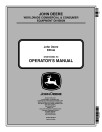John Deere EZTrak Z425 (SN: 100001-120000) Zero-Turn Mowers (Export Edition) Operators Manual (OMM162964)