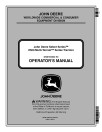 John Deere Select Series X500, X530, X534, X540 (SN: 060001-070000) Lawn Tractors (North America) Operators Manual (OMM163032)