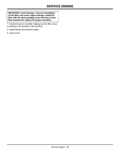 John Deere Select Series X300R (SN: 180001-220000) Lawn Tractors (North America) Operators Manual (OMM163033)