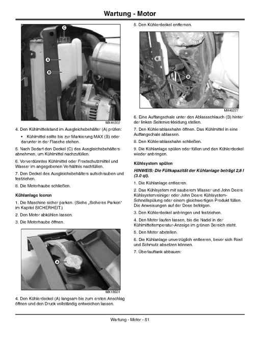 John Deere Ultimate Select Series X740, X748, X749 (SN: 070001-) Lawn Tractors (Export Edition) Operators Manual (OMM164415)
