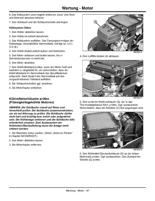 John Deere Select Series X500, X530, X534, X540 (SN: 070001-080000) Lawn Tractors (Export Edition) Operators Manual (OMM164742)