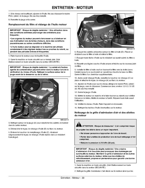 John Deere EZTrak Z235 and Z255 (SN: 130001-150000) Zero-Turn Mowers (North America) Operators Manual (OMM166320)