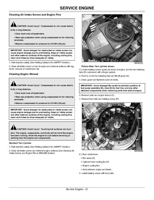 John Deere EZTrak Z425, Z445, Z465, Z645, Z655 and Z665 (SN:130001-150000) Zero-Turn Mowers (North America) Operators Manual (OMM166321)