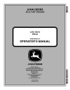 John Deere EZTrak Z425 and Z645 (SN: 130001-150000) Zero-Turn Mowers (Export Edition) Operators Manual (OMM166325)