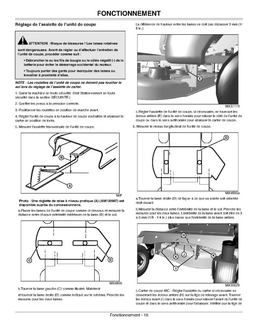 John Deere EZTrak Z425 and Z645 (SN: 130001-150000) Zero-Turn Mowers (Export Edition) Operators Manual (OMM166325)
