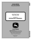 John Deere X750, X754 and X758 (SN: 010001-020000) Lawn Tractors (North America) Operators Manual (OMM166906)