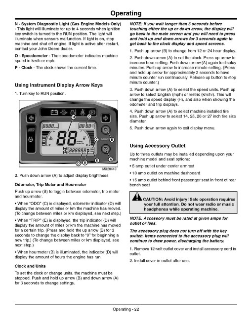 John Deere XUV855D S4 Gator Utility Vehicles (SN: 060001 - 080000) (North America) Operators Manual (OMM168322)