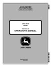 John Deere EZTrak Z225, Z245, Z425,Z445,Z465, Z645,Z655,Z665 (SN:120001-130000) Zero-Turn Mowers (N.America) Operators Manual (OMM168432)