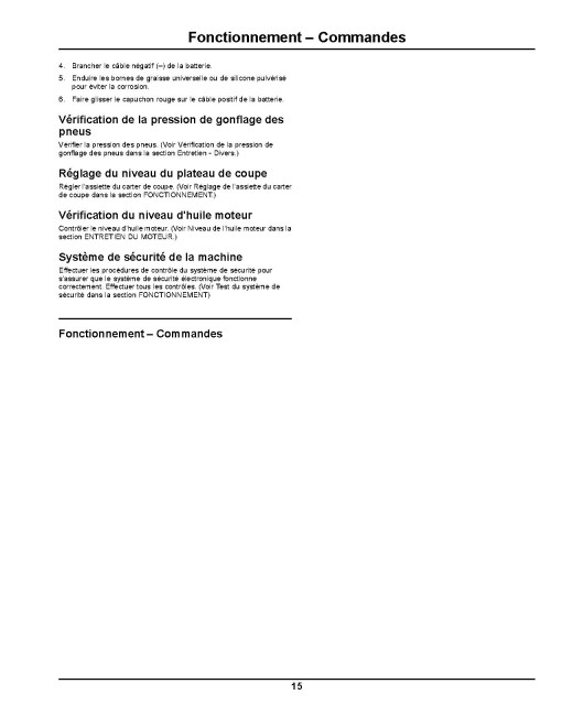 John Deere EZTrak Z235 and Z255 (SN: 150001-170000) Zero-Turn Mowers (Export Edition) Operators Manual (OMM170188)