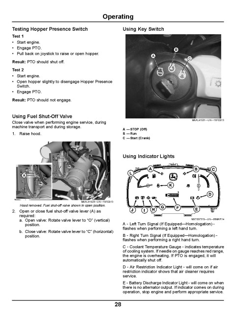 John Deere X950R (SN: 010001-020000) Lawn Tractors (Export Edition) Operators Manual (OMM170237)