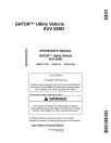 John Deere XUV855D Gator Utility Vehicles (SN: 080001 - 100000) (North America) Operators Manual (OMM171370)