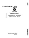 John Deere XUV855D Gator Utility Vehicles (SN: from 080001) (Export Edition) Operators Manual (OMM171372)