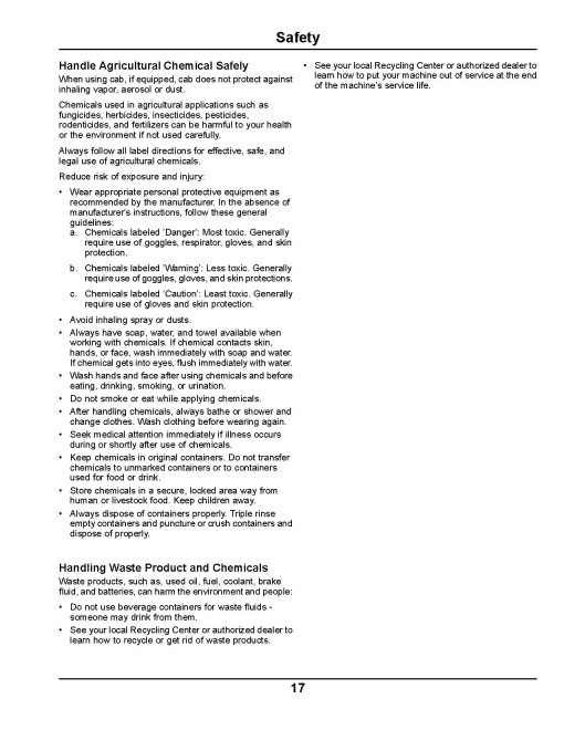 John Deere TX Gator Utility Vehicles (SN: 070001 - 100000) (California Edition) Operators Manual (OMM171487)