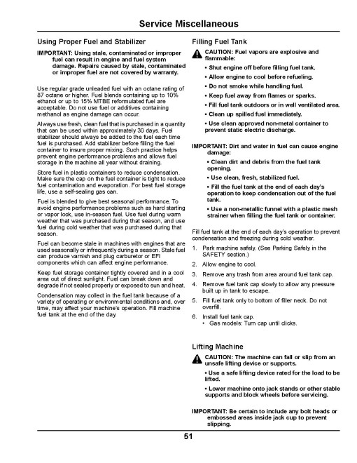 John Deere TX Turf Gator Utility Vehicles (SN: 070001 - 100000) (North America) Operators Manual (OMM171489)