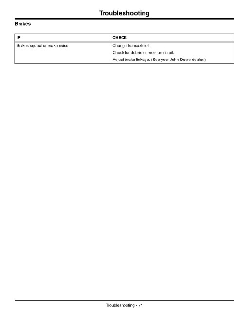 John Deere M-Gator A1 Military Utility Vehicles (SN: 090001 - 130000) (North America) Operators Manual (OMM171872)