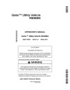 John Deere RSX850i Gator Utility Vehicles (SN: 010001 - 030000) (North America) Operators Manual (OMM172509)