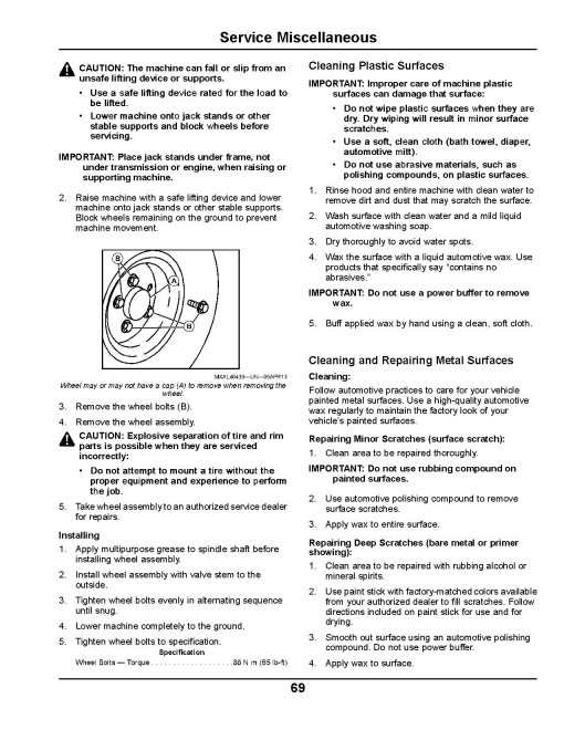 John Deere Select Series X300, X304, X310, X320, X324, X360 (SN: 280001-) Lawn Tractors (North America) Operators Manual (OMM173266)