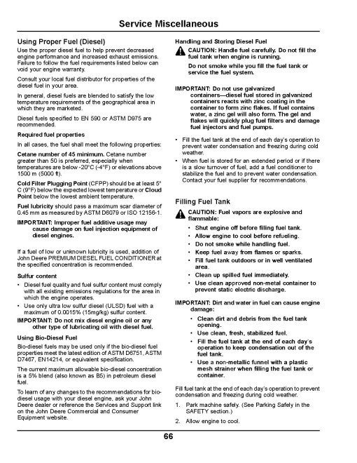 John Deere M-Gator A3-T Utility Vehicles (SN: 010001 - 020000) (North America) Operators Manual (OMM173475)