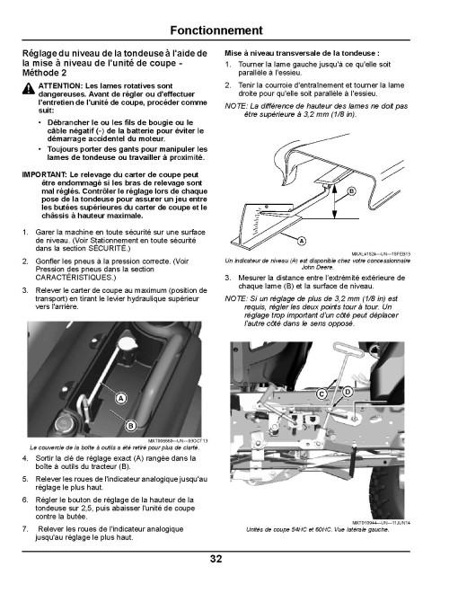 John Deere X750, X754 and X758 (SN: 030001-040000) Lawn Tractors (Export Edition) Operators Manual (OMM174240)