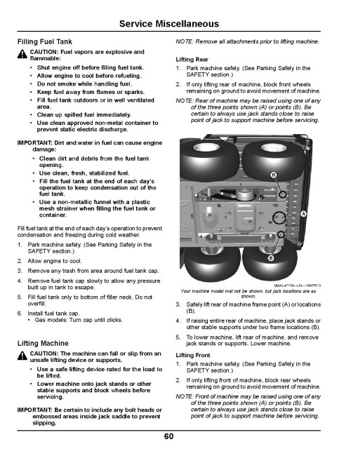 John Deere TH 6x4 Diesel Gator Utility Vehicles (SN: 110001 - 120000) (North America) Operators Manual (OMM174953)