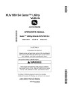 John Deere XUV550 S4 Gator Utility Vehicles (SN: from 050001) (North America) Operators Manual (OMM175197)