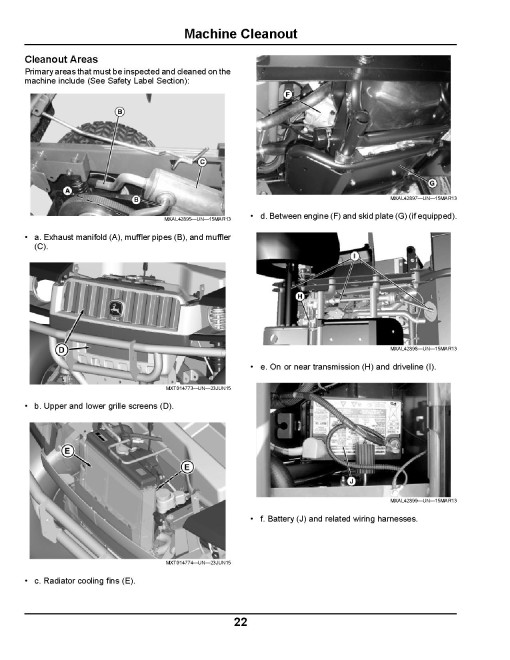 John Deere HPX 4x4 Gas Gator Utility Vehicles (SN: from 140001) (North America) Operators Manual (OMM175870)