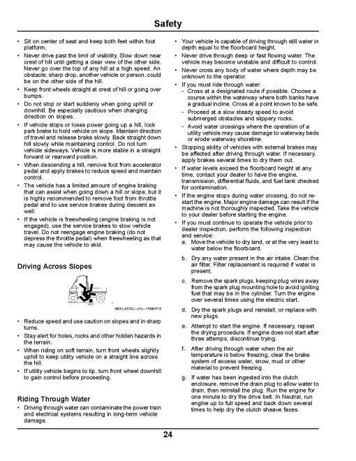John Deere XUV560 and XUV560 S4 Gator Utility Vehicles (SN: 010001 - 020000) (North America) Operators Manual (OMM175927)
