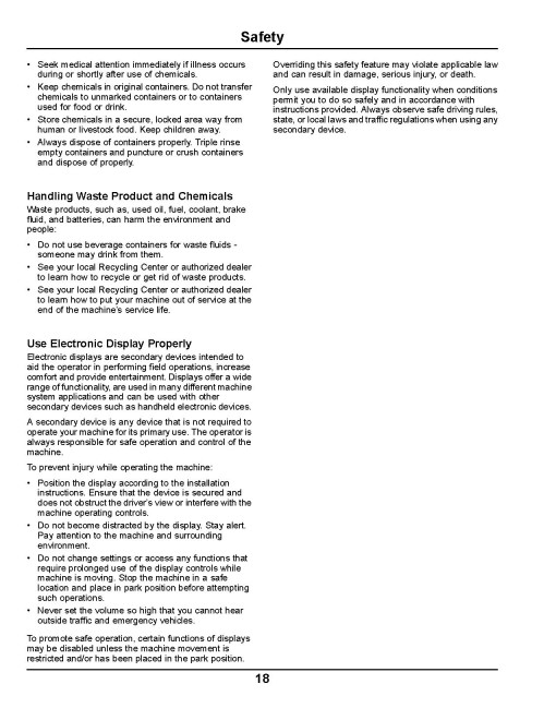 John Deere TX Gator Utility Vehicles (SN: 110001 - 120000) (North America) Operators Manual (OMM176085)