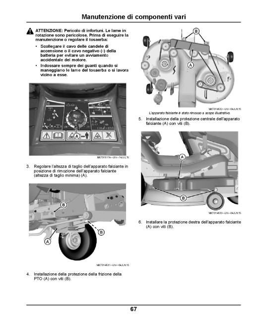 John Deere Select Series X350R (SN: 020001-050000) Lawn Tractors (Export Edition) Operators Manual (OMM177854)