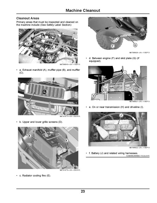 John Deere HPX 4x4 Diesel Gator Utility Vehicles (SN: from 150001) (North America) Operators Manual (OMM178634)