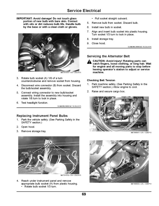 John Deere HPX 4x4 Diesel Gator Utility Vehicles (SN: from 150001) (North America) Operators Manual (OMM178634)