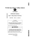 John Deere TH 6x4 Gas Gator Utility Vehicles (SN: 120001 - 130000) (North America) Operators Manual (OMM178644)