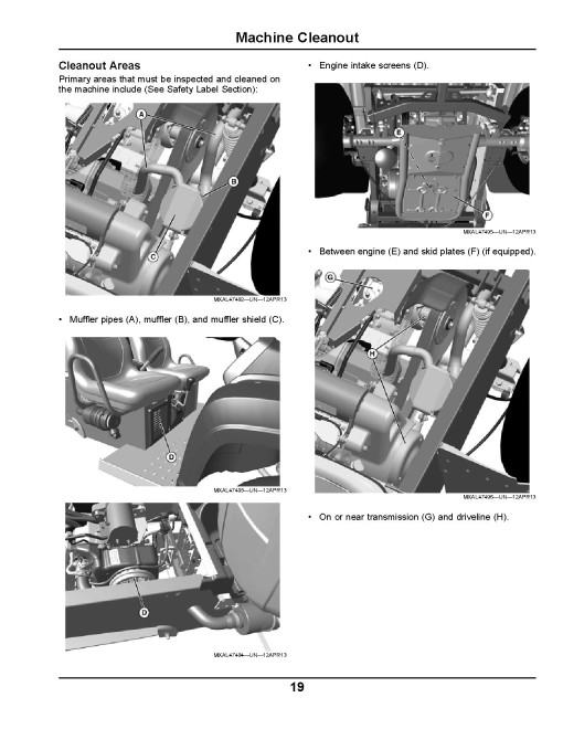 John Deere TX Turf Gator Utility Vehicles (SN: 120001 - 130000) (North America) Operators Manual (OMM178645)