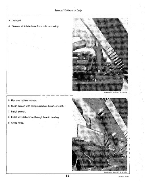 John Deere 756 and 856 Compact Utility Tractors (SN: from 475001, North America) Operators Manual (OMM75884)