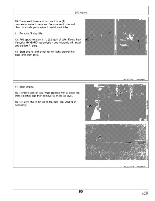 John Deere 870, 970 and 1070 Compact Utility Tractors (SN: 001001-100000, North America) Operators Manual (OMM79651)
