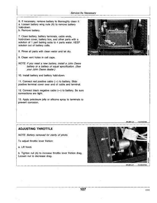 John Deere 655, 755, 855, 955 Compact Utility Tractors (SN:010001-100000,615001-750000; N.America) Operators Manual (OMM92614)