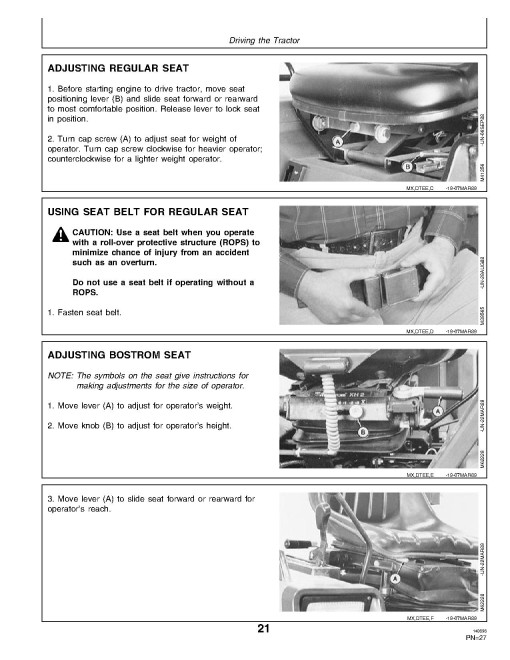 John Deere 855 and 955 Compact Utility Tractors (SN: 010001 - 100000, Europe) Operators Manual (OMM95205)