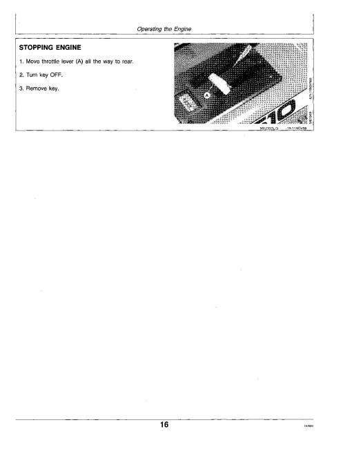 John Deere F510 and F525 Front Mowers (SN: 010001 - 100000) (North America) Operators Manual (OMM95233)