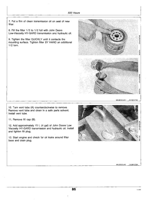 John Deere 670 and 770 Compact Utility Tractors (SN: from 100001, North America) Operators Manual (OMM95326)