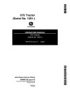 John Deere 670 Compact Utility Tractors (SN: from 001001, Europe) Operators Manual (OMM95786)