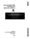John Deere 3215 and 3235 Lightweight Fairway Mowers (SN: 010001 - 020000) (Export Edition) Operators Manual (OMMT1480)