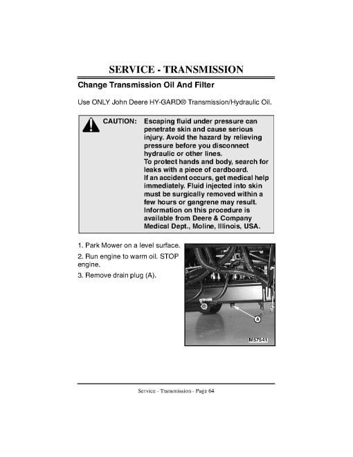 John Deere 3215 and 3235 Lightweight Fairway Mowers (SN: 020001 - 030200) (North America) Operators Manual (OMMT2353)