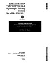 John Deere 3215A and 3235A Lightweight Fairway Mowers (SN: from 030201) (Export Edition) Operators Manual (OMMT2834)