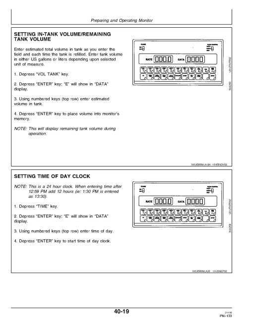 John Deere 6500 Self-Propelled Sprayers (SN: 004001 - 006000) (North America) Operators Manual (OMN200468)
