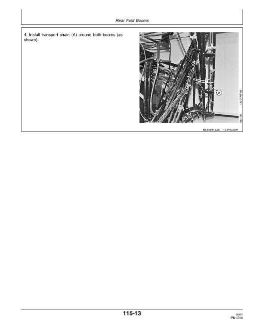 John Deere 6100 Self-Propelled Sprayers (North America) Operators Manual (OMN200524)
