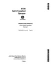 John Deere 6700 Self-Propelled Sprayers (SN: up to 006000) (North America) Operators Manual (OMN200815)